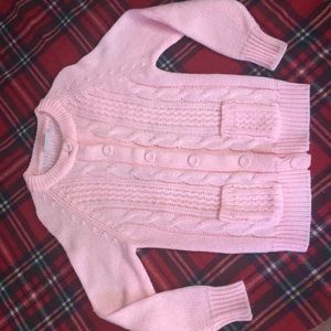 Vintage Pink Knit Sweater
